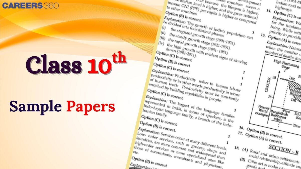 Class 10 Sample Papers 2025-26 (All Boards) – Download PDF for CBSE, ICSE, State Boards